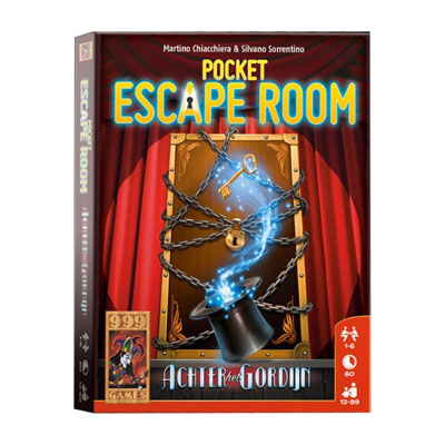 Pocket Escape Room: Achter het Gordijn 